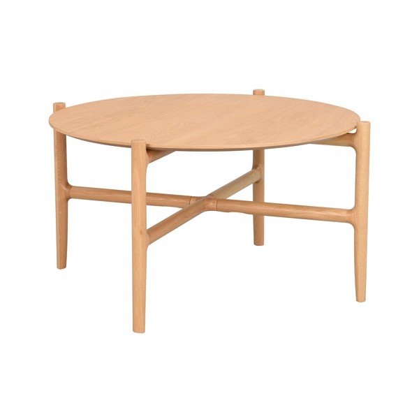 Dabīgā ozola glabāšanas galds ø 80 cm Holton - Rowico-image-2