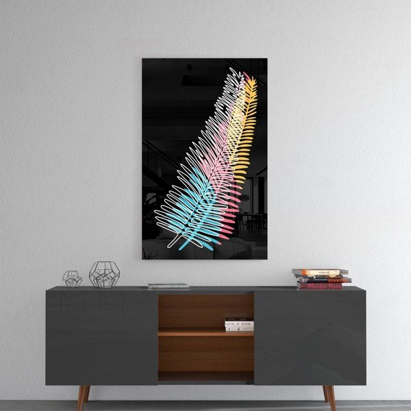 Stikla glezna Insigne Colored Fern, 46 x 72 cm-image-3