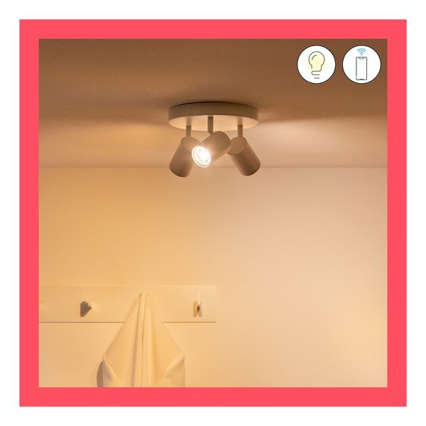 Viedā prožektora tipa lampa ar GU10 spuldžu ietveri 5 W Imageo – WiZ-image-1