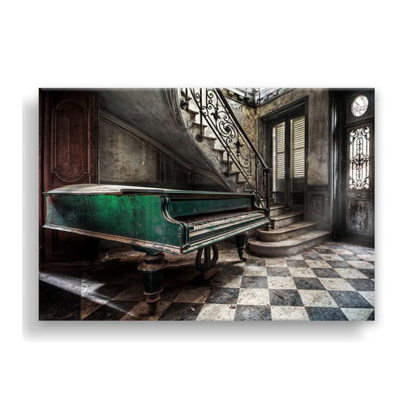 Attēls Styler Canvas Silver Uno Piano, 85 x 113 cm