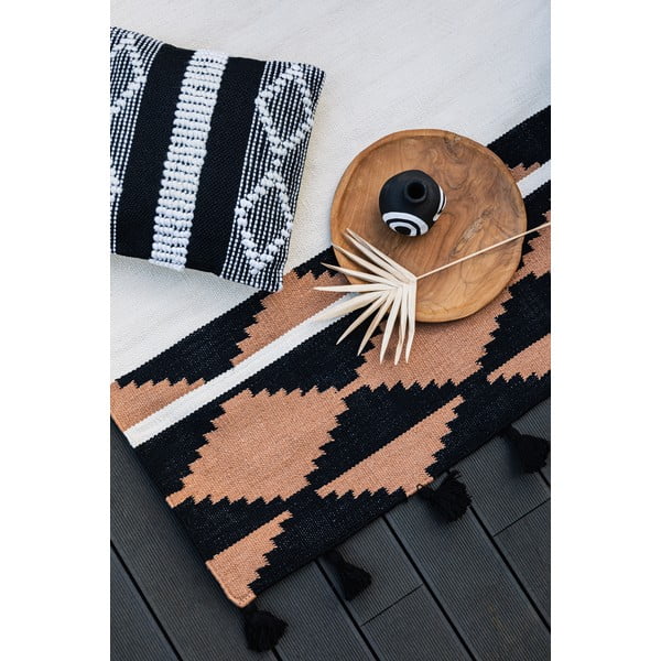 Divpusējs āra paklājs no pārstrādātas plastmasas Green Decore Agate, 120 x 180 cm-image-4