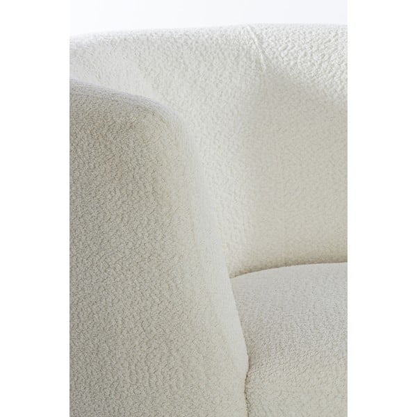 Balts atpūtas krēsls no buklē auduma Senja – Light & Living-image-4
