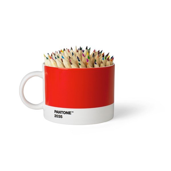 Sarkana tējas krūze Pantone, 475 ml-image-1