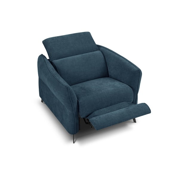 Zils atpūtas krēsls Hubble – Windsor & Co Sofas-image-3