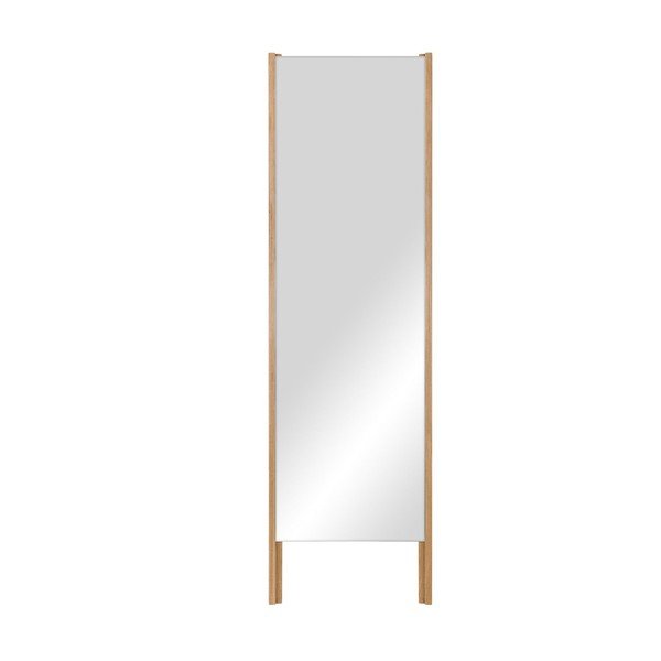 Grīdas spogulis ar masīvkoka rāmi 49x166 cm Lun – noo.ma