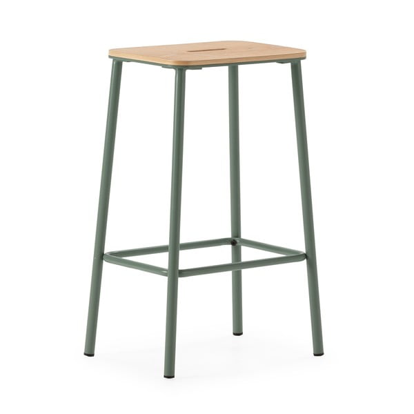 Zaļas bāra taburetes (2 gab.) (sēdekļa augstums 65 cm) Abba – Marckeric