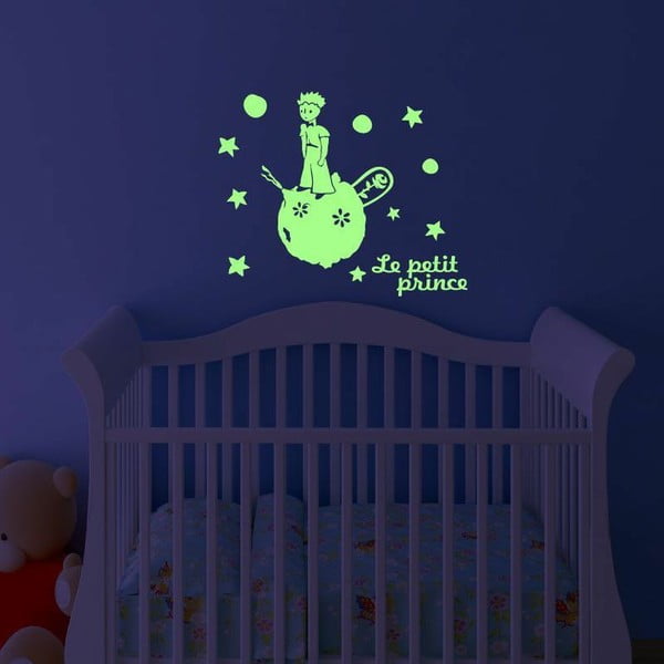 Tumsā spīdoša uzlīme Ambiance Le Petit Prince-image-1