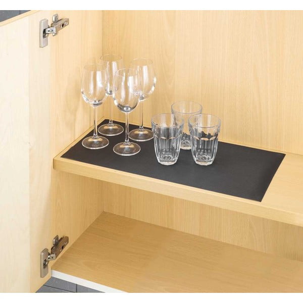 Melns pretslīdes paliktnis atvilktnei Wenko 150 x 50 cm-image-4