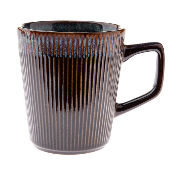 Tumši brūna keramikas krūze 410 ml Tone – Dakls