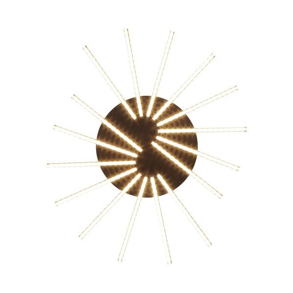 Melns LED sienas apgaismojums Kare Design Radiation Black-image-4