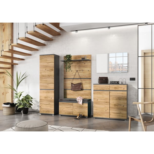 Skapis ar ozolkoka imitāciju 54x200 cm Lissabon – Germania-image-1