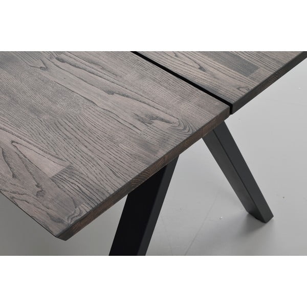 Izvelkams ēdamgalds ar ozolkoka imitācijas virsmu 220x100 cm Carradale – Rowico-image-1