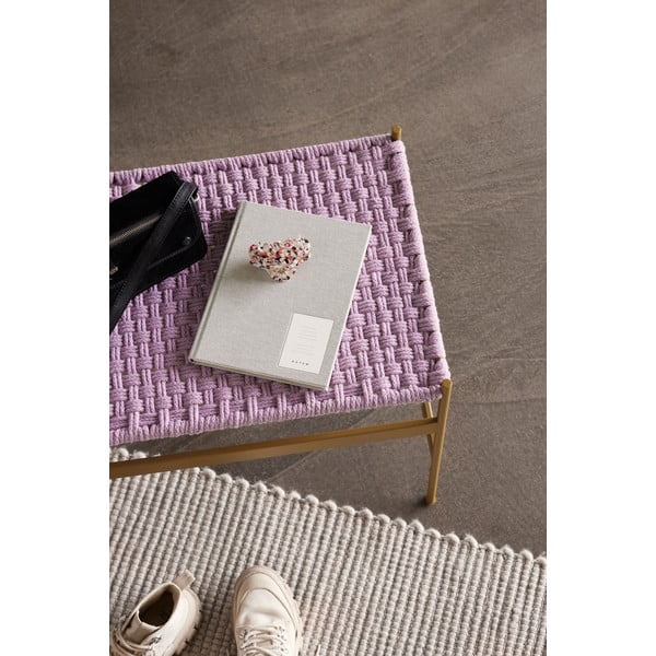 Gaiši pelēks divpusējs/ar rokām darināts paklājs no vilnas maisījuma 200x300 cm Poppy – Hübsch-image-1