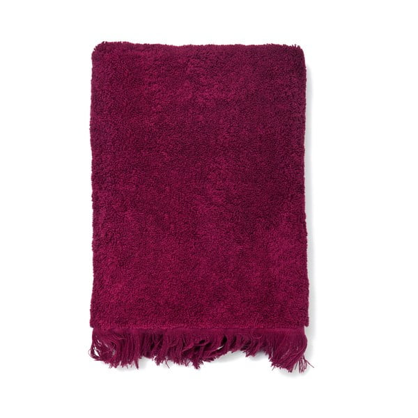 2 sarkanu 100% kokvilnas dvieļu komplekts Bonami Selection, 50 x 90 cm-image-1