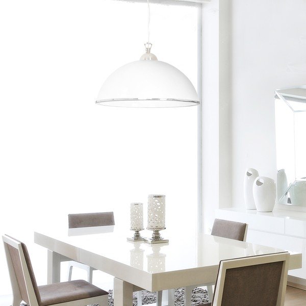 Balta griestu lampa Evergreen Lights Single Suspension Puro-image-2