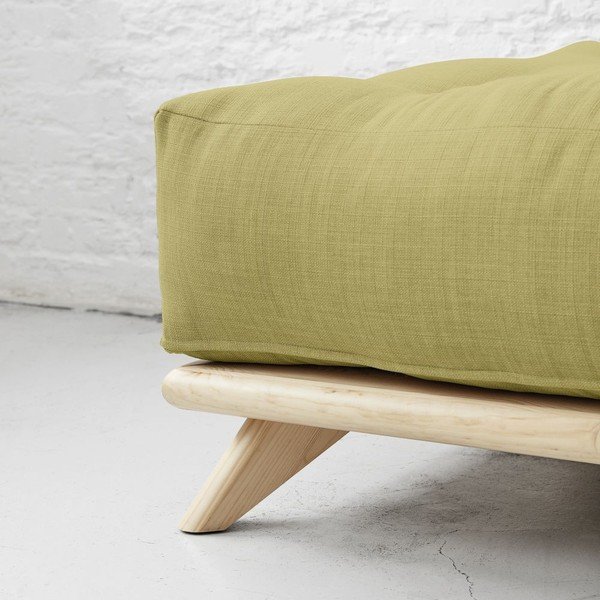 Kāju paliktnis Senza Natural/Avocado Green-image-1