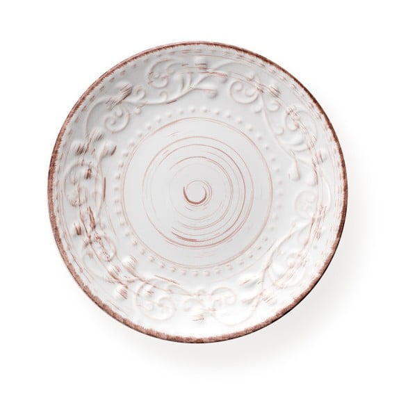 Baltas keramikas deserta šķīvis Brandani Serendipity, ⌀ 21 cm