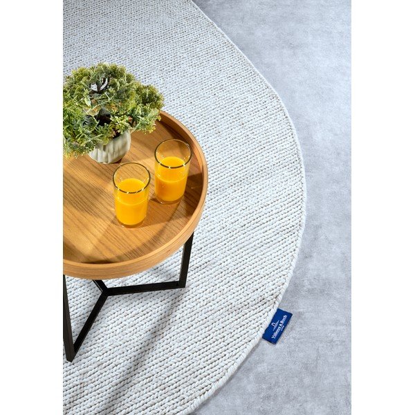 Balts ar rokām darināts vilnas paklājs 160x230 cm Francois – Villeroy&Boch-image-2