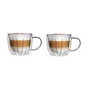 Kapučīno stikla tasītes (2 gab.) 350 ml Tulip – Vialli Design