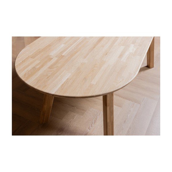 Ozola masīvkoka ēdamgalds 90x220 cm Tablo – WOOOD-image-4
