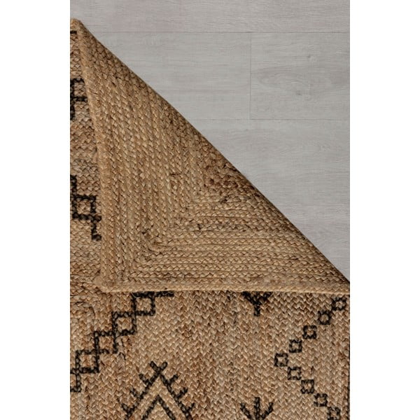 Dabīga toņa džutas paklājs 120x170 cm Rowen – Flair Rugs-image-3