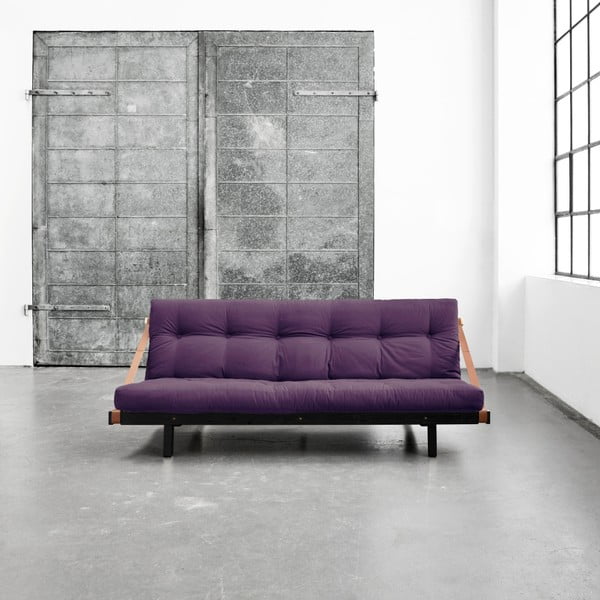 Mainīgs dīvāns Karup Jump Black/Purple