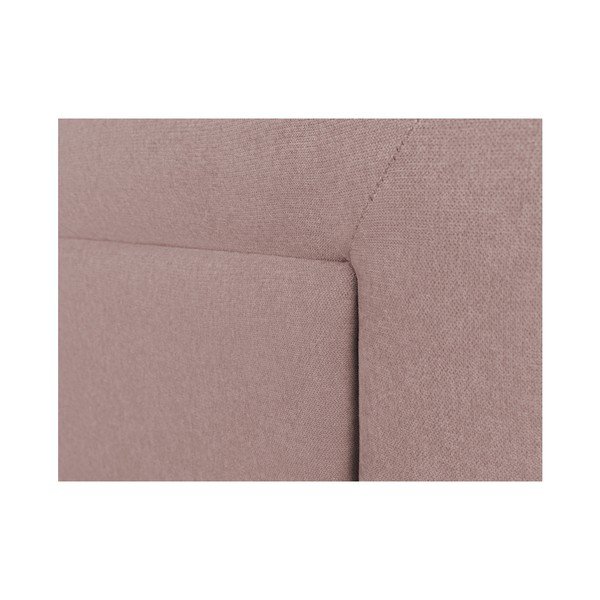 Gaiši rozā gultas galvgalis Mazzini Sofas Ancona, 180 x 120 cm-image-2