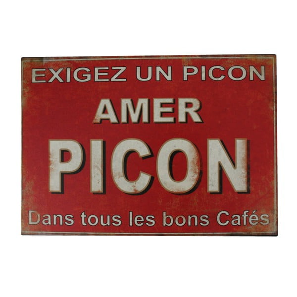Metāla zīme Antic Line Amer Picon
