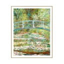 Glezna 40x50 cm Monet: Japanese Footbridge