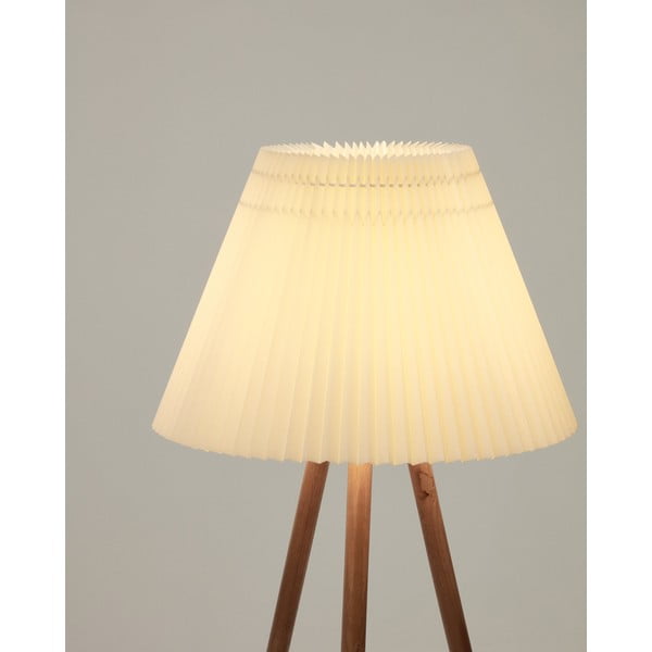 Dabīga toņa stāvlampa no auduma (augstums 149 cm) Benicarlo – Kave Home-image-3