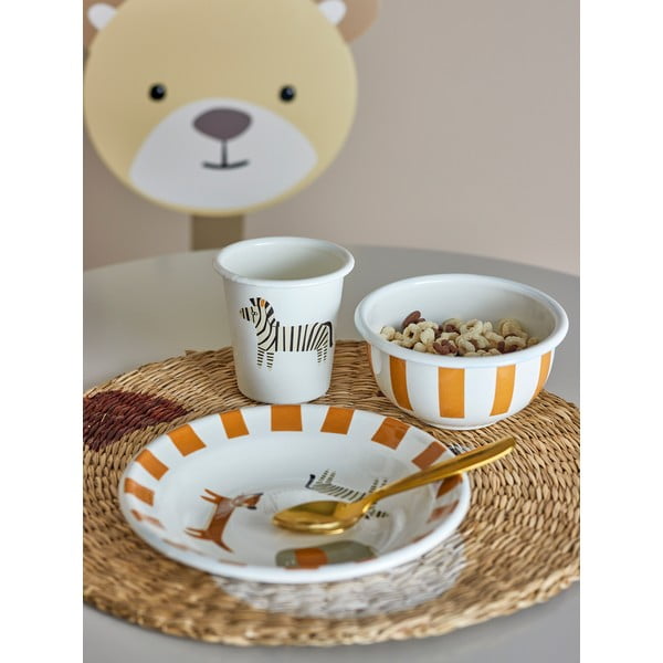 Bērnu pusdienu komplekts (3 gab.) Jesse – Bloomingville Mini-image-4