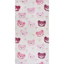 Rozā/ziloņkaula krāsas mazgājams bērnu paklājs 80x150 cm Cute Teddies Pink – Vitaus