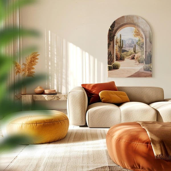 Stikla glezna 70x100 cm Cancun – Styler-image-3