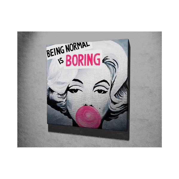 Sienas glezna uz audekla Pop Art, 45 x 45 cm-image-2