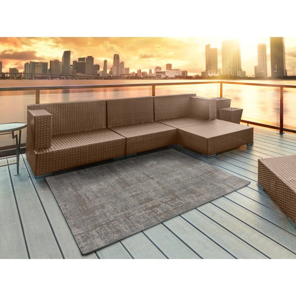 Brūni pelēksāra paklājs Universal Luana, 155 x 230 cm-image-1