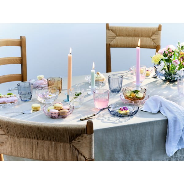 Gaiši zili deserta stikla šķīvji (2 gab.) ø 16 cm Lily – Holmegaard-image-3