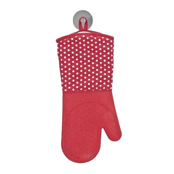 2 sarkanu silikona cimdu komplekts Wenko Oven-image-2