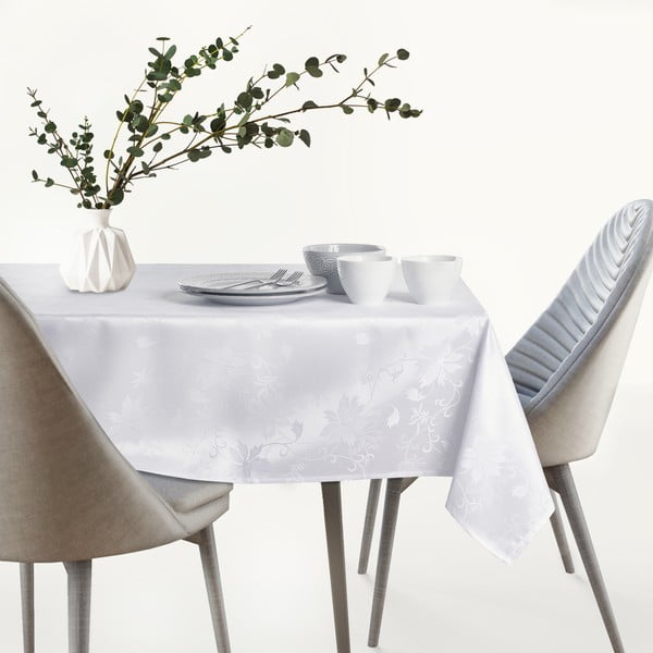 Balts galdauts AmeliaHome Grapevine, 140 x 280 cm-image-3