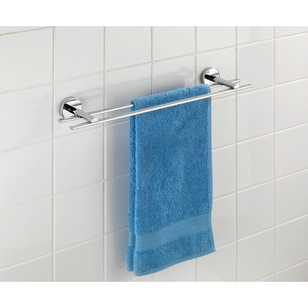 Pašturošs dubultais dvieļu turētājs Wenko Vacuum-Loc Capri, slodze līdz 33 kg-image-1