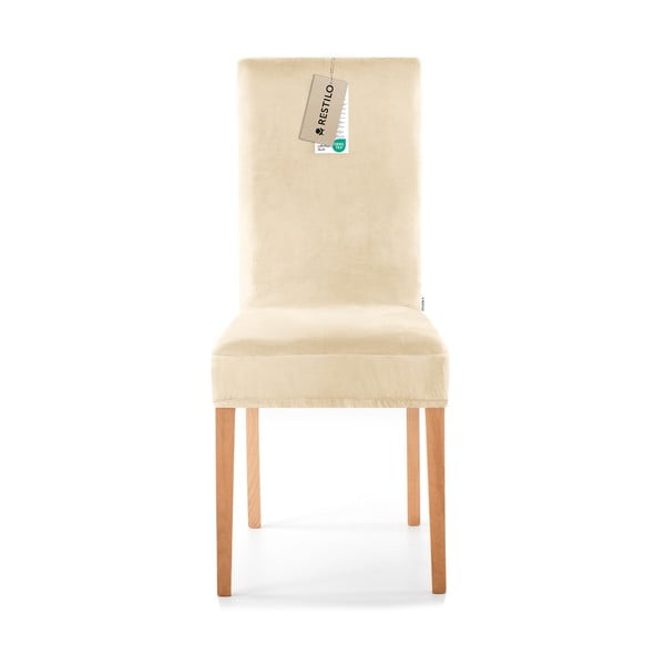 Bēši uzvelkami pārvalki krēslam (4 gab.) 48 cm Sento – Restilo-image-2