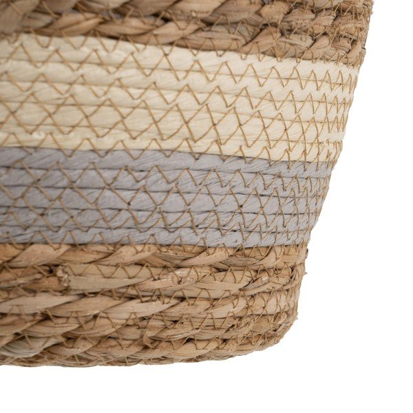 Piekarināmi un pie sienas liekami puķu podi (3 gab.) no jūraszāles ø 20 cm – Ixia-image-1