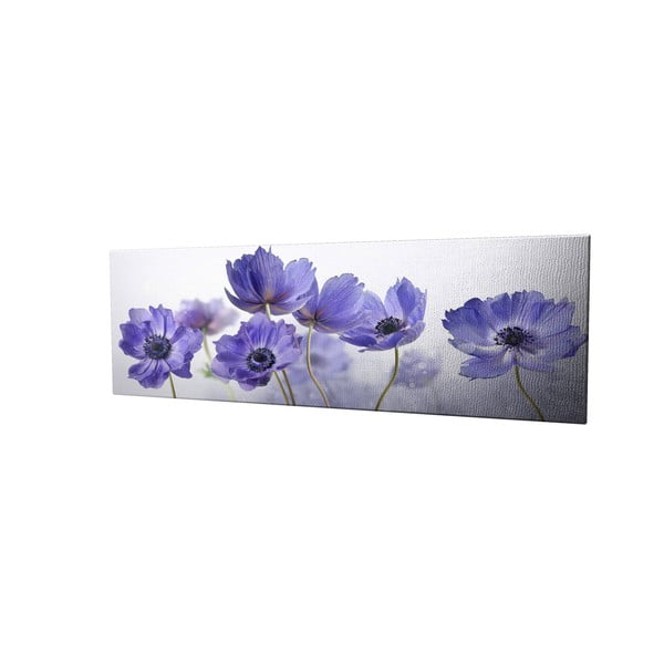 Glezna uz audekļa Violets, 80 x 30 cm
