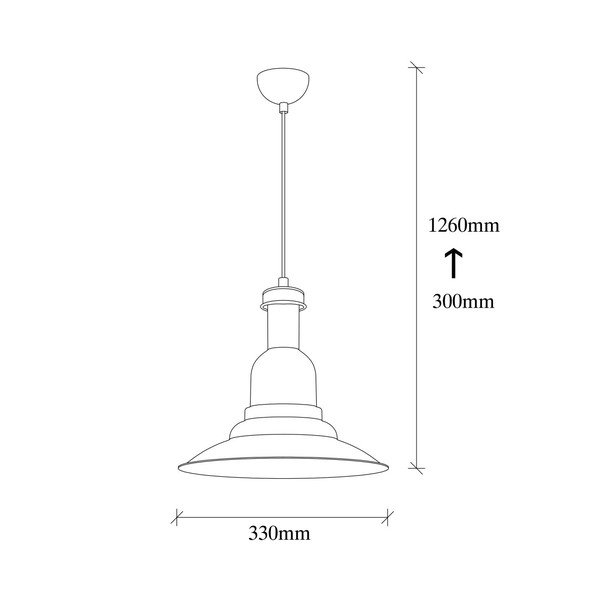 Melns metāla piekaramais gaismeklis Opviq lights Evgi-image-3