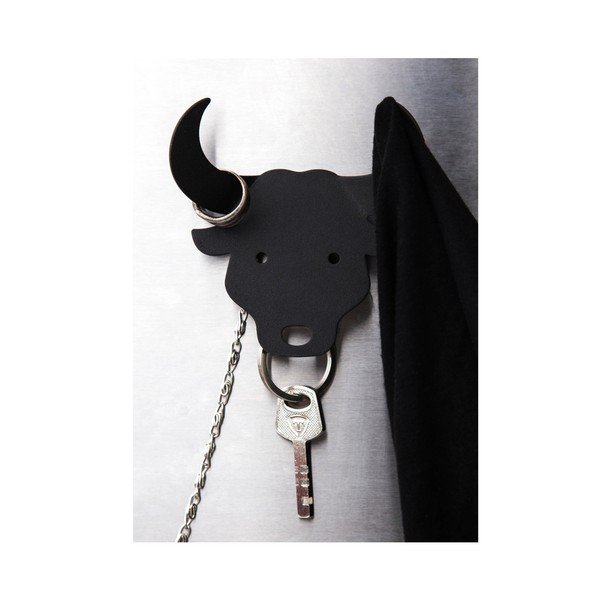Atslēgu piekariņš Bull, melns-image-3