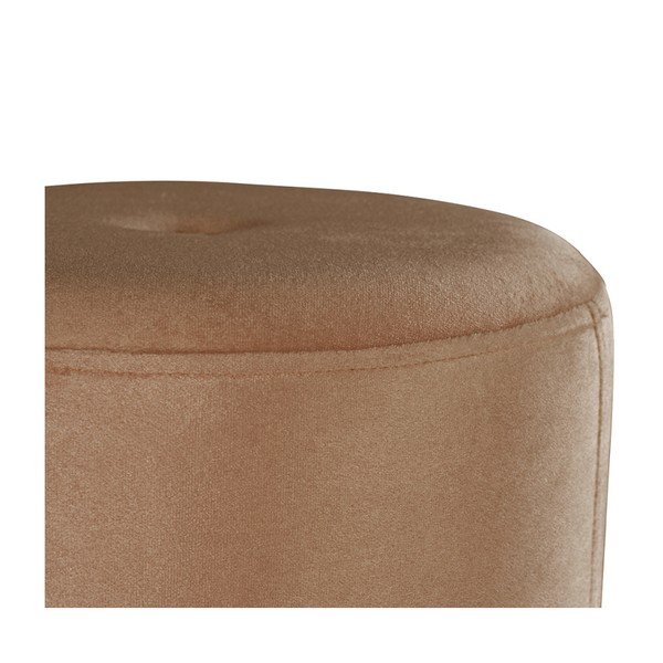 Brūns pufs JohnsonStyle Ellen Magic Velvet, ⌀ 40 cm-image-3