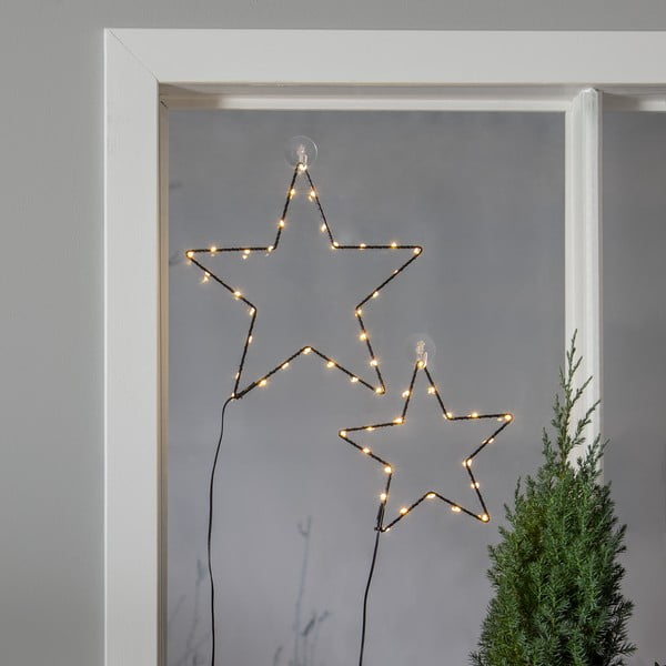 Melns Ziemassvētku gaismas dekors Stella – Star Trading