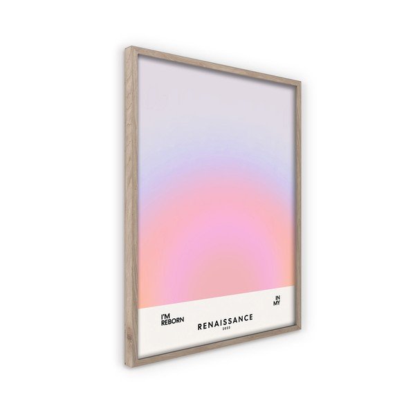 Drukāta glezna ar rāmi 50x70 cm Soft Nuances – Styler-image-4