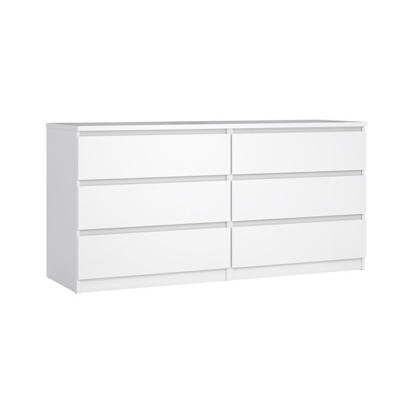 Balta kumode 154x76x50 cm Naia – Tvilum