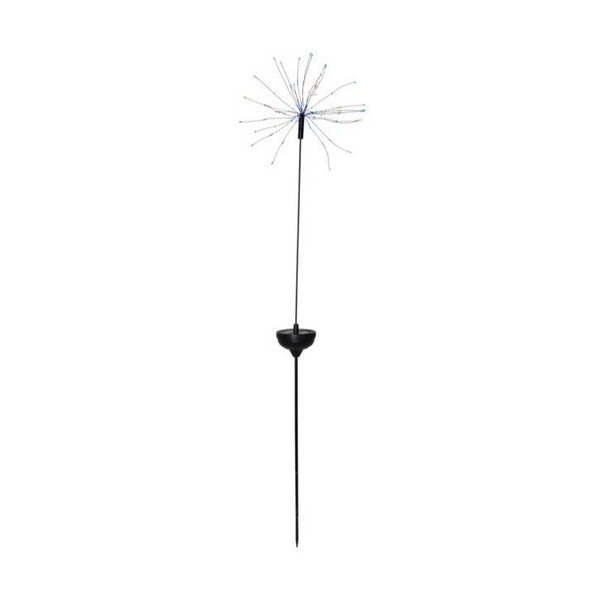 Āra LED apgaismojums ar krāsainām diodēm un saules baterijām Star Trading Firework, augstums 100 cm