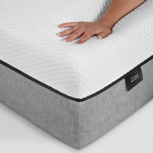 Vidēji stingrs putu matracis, 140 x 190 cm Eva - Kave Home-image-4